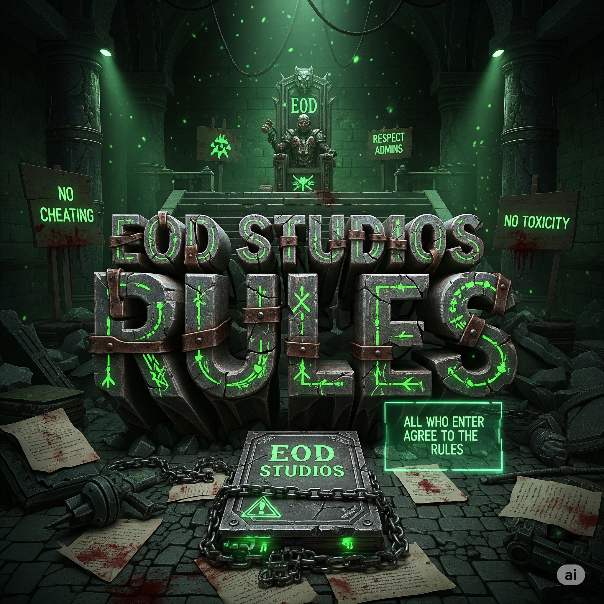 EOD Studios rules artwork