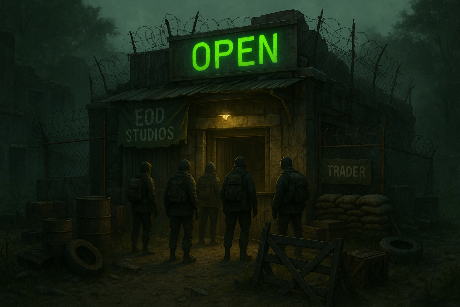 EOD trader outpost artwork